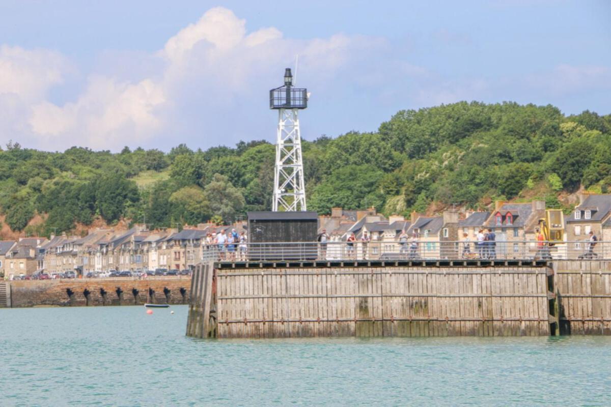 L'Ostra 0, Appartement Haut Standing Front De Mer A Cancale Sur Le Port De La Houle ภายนอก รูปภาพ